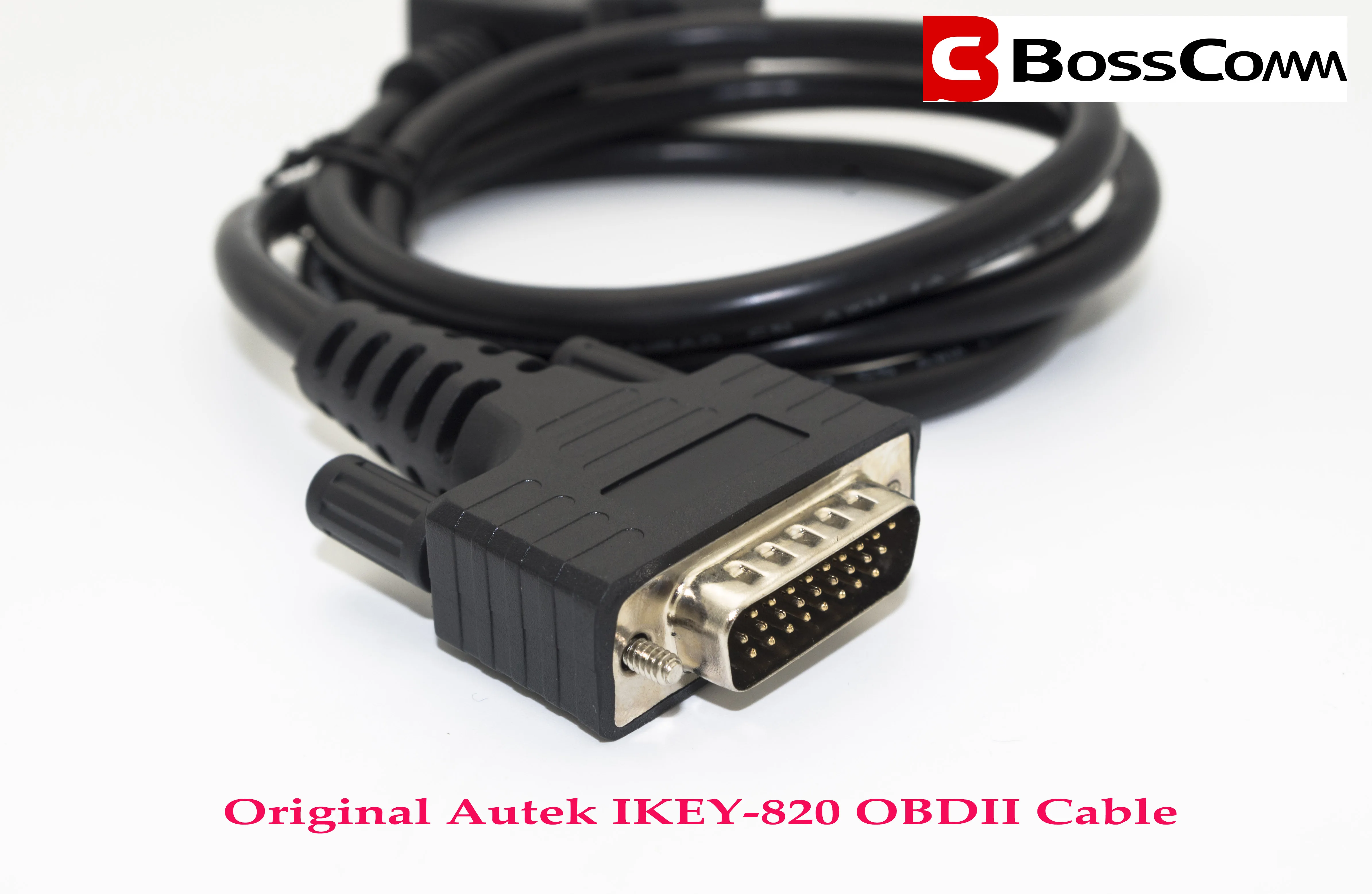

AUTEK IKEY820 Car Key Programemr Main Cord OBD2 cable BossComm Original tool shipping free in stock