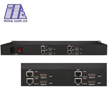 

4Ch HDMI IP Encoder H.264 1080p@60fps Video Audio HDMI IPTV Encoder in 1U Rack