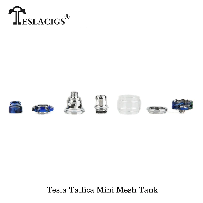 Электронная сигарета Tesla Tallica Mini сетчатый Бак 4 мл/6 мл бак Sub ohm с катушкой 0 18 Ом