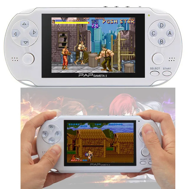 PAP II plus 4.3" Handheld Game Player 64Bit PAP Gameta 8G 8GB PMP PSP