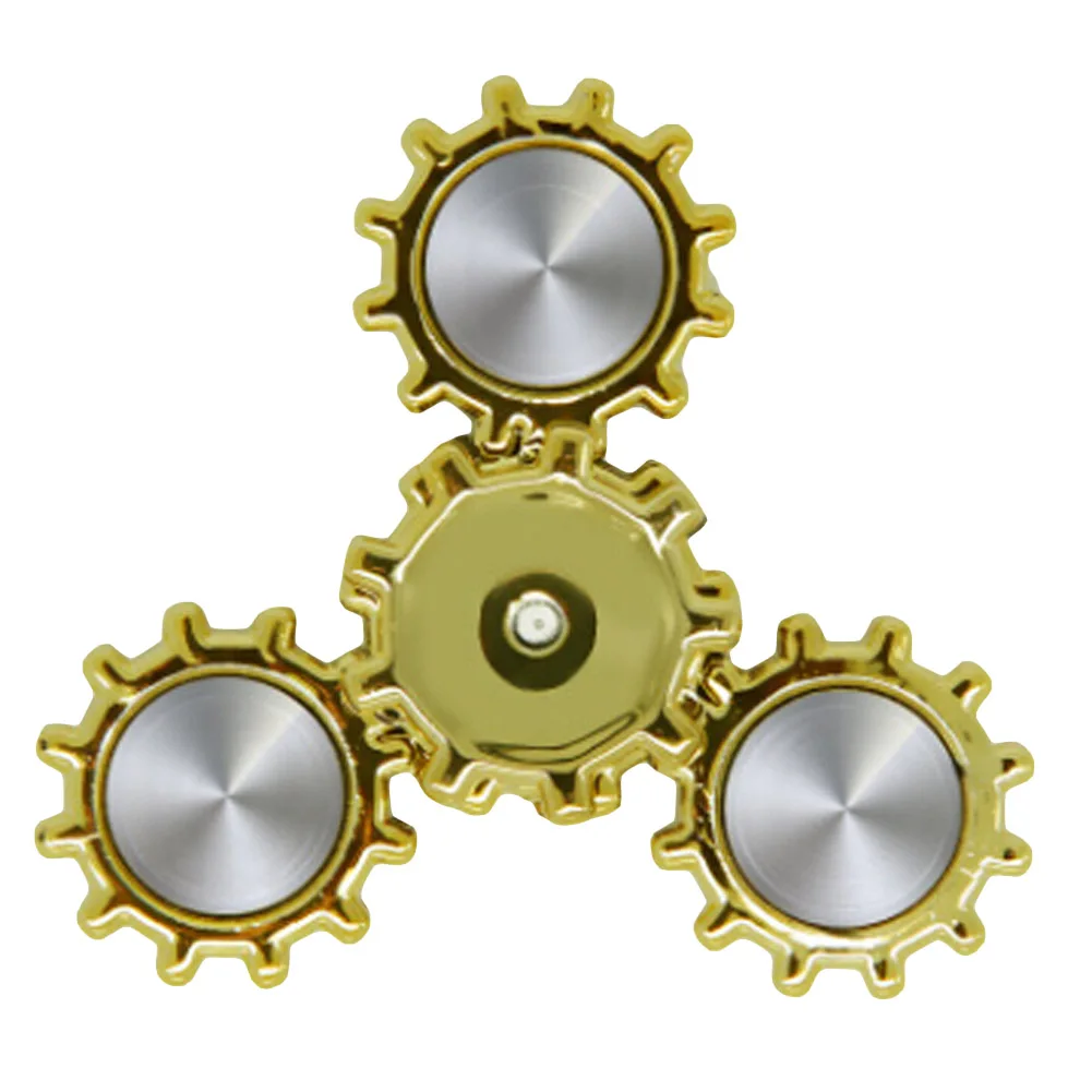 Wheel Gear Fidget Spinner ABS EDC Spinner Fidgets Gear For Autism And ADHD Rotation Long Time