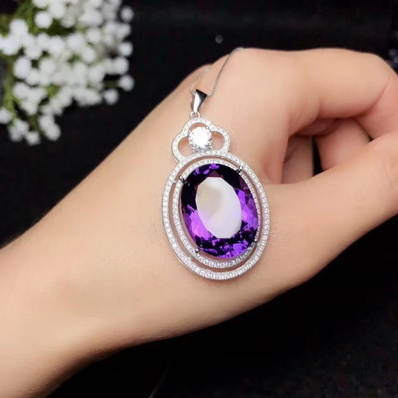 KJJEAXCMY boutique ювелирное изделие из серебра 925 пробы с инкрустированным натуральным