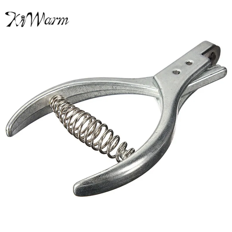 

KiWarm Durable DIY Garment Pattern Notcher Pro Designer Tailors Steel Sewing Pliers Punch Maker Pattern Hole Notches Punch Tool