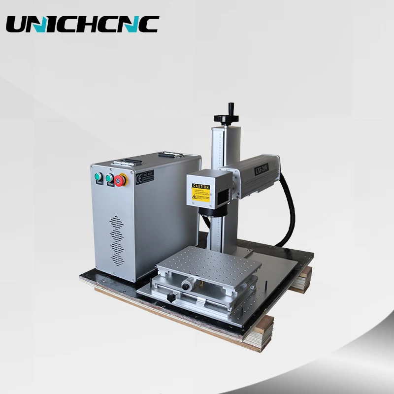 high performance Portable 20w 30w 50w fiber laser marking machine for
