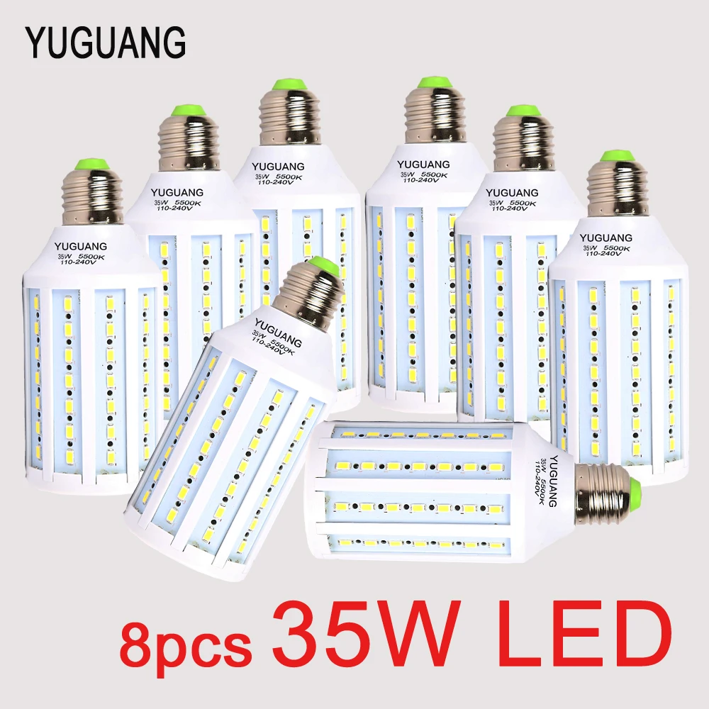  Photographic Lighting 35W LED Bulbs 220V 5500K Photo Studio Lamp Light 8Pcs E27 Interface DSLR Acce - 1000006031627