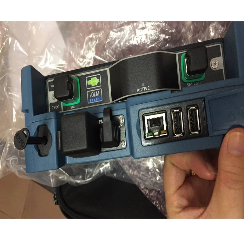 

EXFO MaxTester 730C-SM8 OTDR 1310/1550 nm and 1650 nm live
