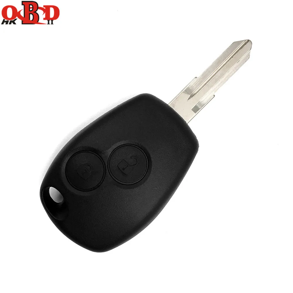 

HKOBDII 2 Buttons Remote Car Key 433MHz ID46 for Renault with PCF7947AT Chip