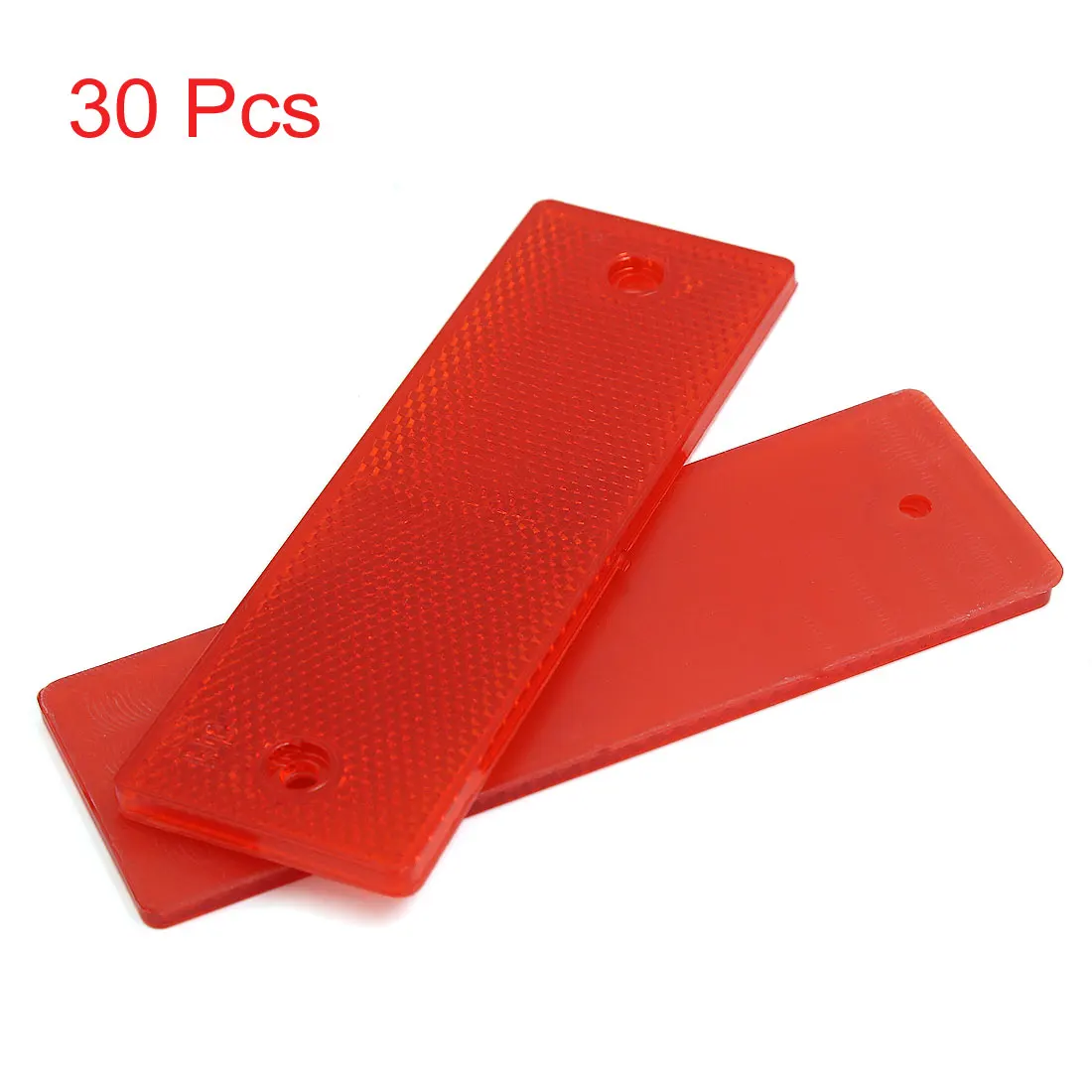 X Autohaux 145Mm Length Red Reflective Warning Plate Trailer Car Night