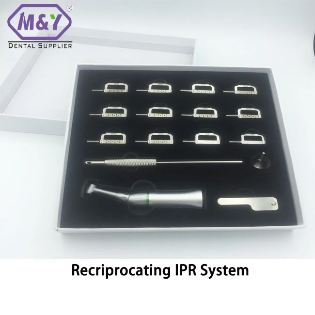 

high quality Dental IPR reciprocating interproximal stripping contra angle Handpiece hnm 1piece contra angle 12piece Strips