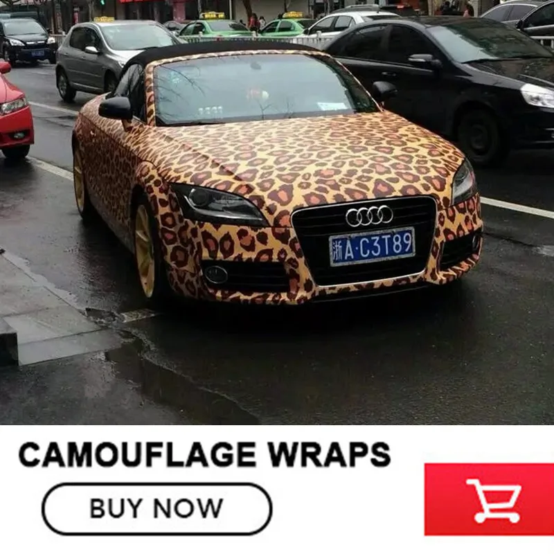 

Leopard Camo Car Wrap Sticker Bomb Vinyl Leopard Camouflage Vinyl Sticker