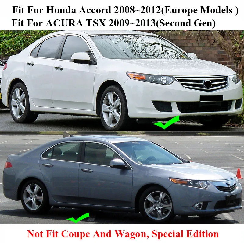 Брызговики для Honda Accord евро 08-2012 Acura TSX 2009- брызговики спереди и сзади брызговик 2010 2011 2013