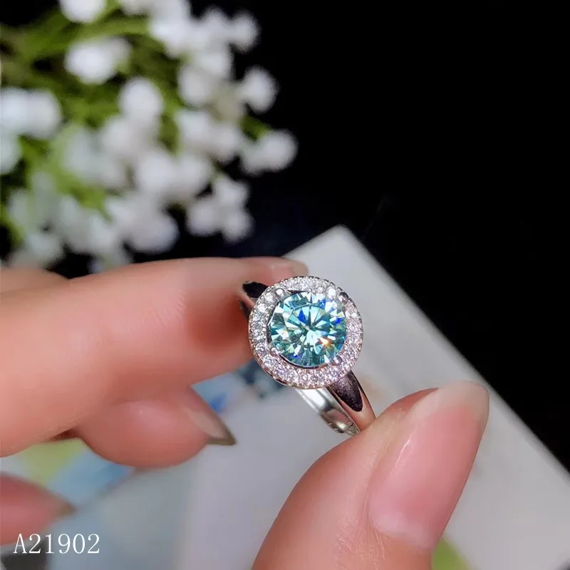 

KJJEAXCMY boutique jewelry 925 sterling silver inlaid natural diamond female ring support test 23