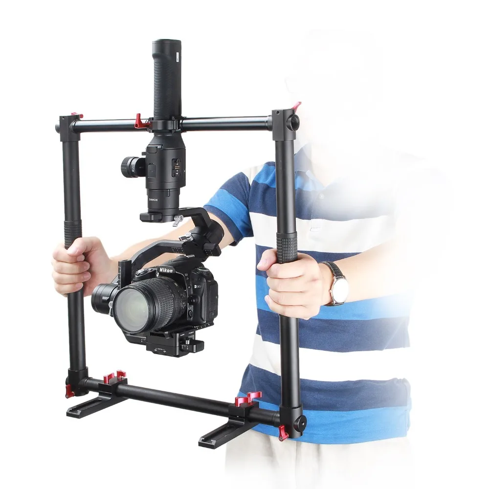 EACHSHOT u-образная ручка с универсальной двойной ручкой для Zhiyun Crane 2 Crane V2 Feiyu a1000 a2000 Gusen MOZA Air Aircross