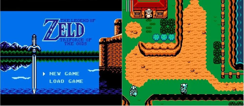 Игровой картридж Triforce of THE Gods для консоли NES ZELD @ 3 | Электроника
