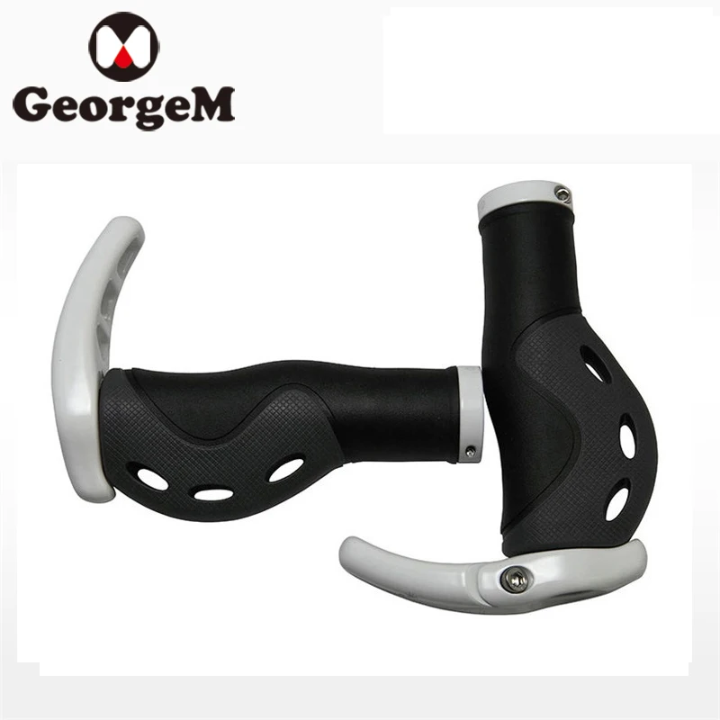 

Imported MTB Mountain Bike Ergonomic Bicycle Grips Non-slip Rubber Alloy Grips Handle Bar Ends For Bicycle Parts Cycling Grips
