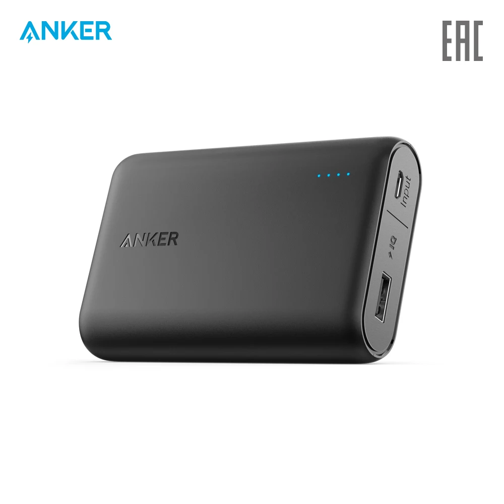 External Battery Pack Anker A1263 charging device charger quick charge anchor anker zolo external battery carbon family