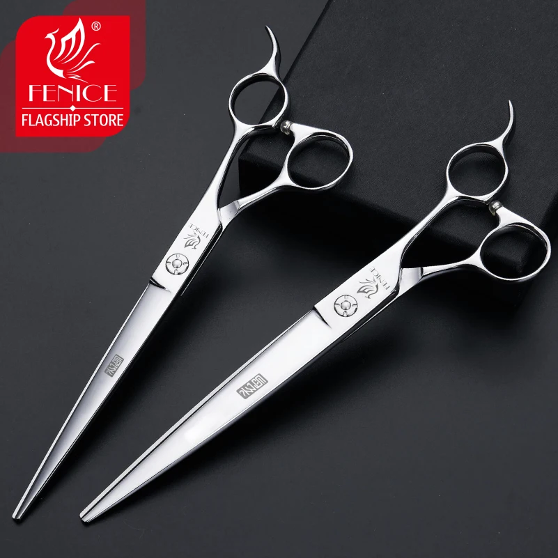 

Fenice 7.0/7.5 inch Japan 440C Professional Pets Grooming Cutting Scissors Dog/Cat Hair Cutting Shears Straight