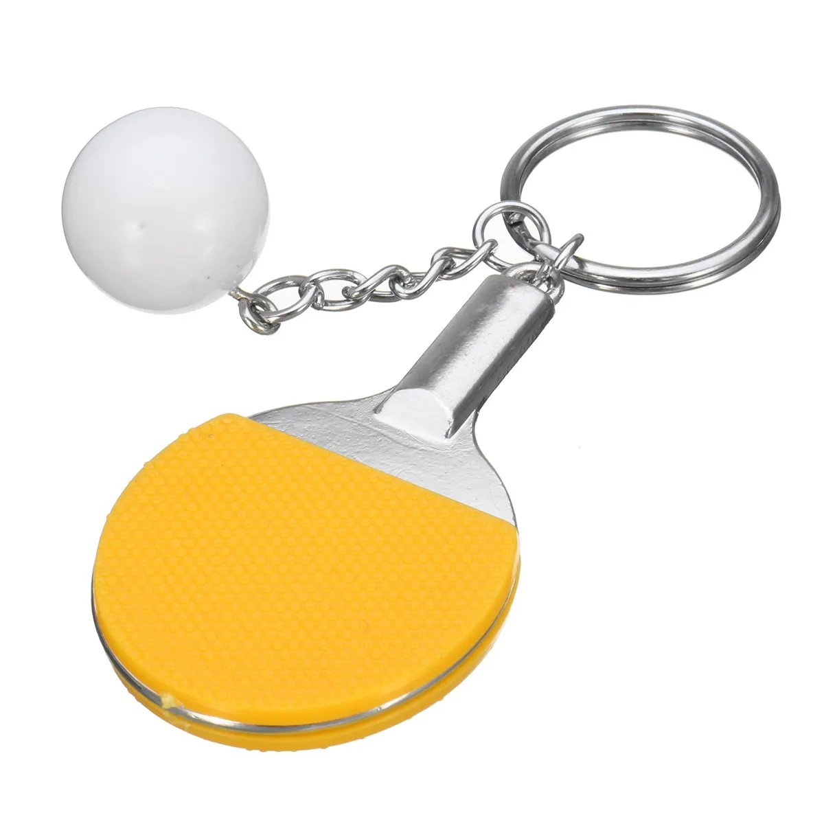 New Sport Pingpong Table Tennis Keychain Keyring Souvenir Gift Neutral Accessories Present for
