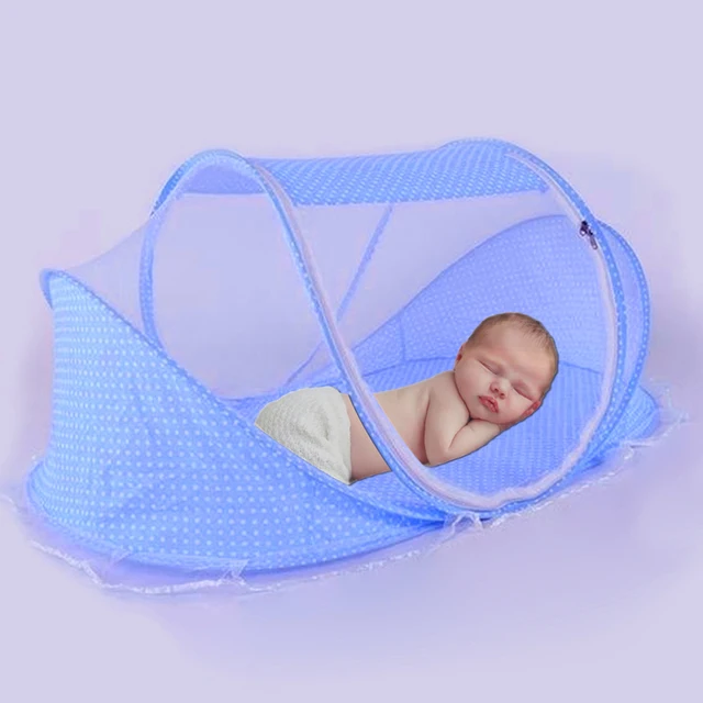baby sleeping bed with mosquito net