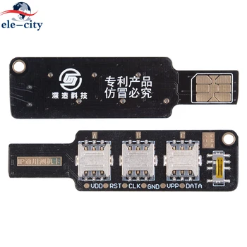 

2019 Newest 3 In 1 IP Universal Testing Socket for iPhone/iPad Three-in-one test card Test whether the machine is three Netcom