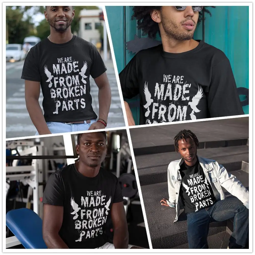 Hollywood Undead - We Are T-Shirt Men Print Men's Short Sleeve T Shirt O Neck Graphic T Shirts Oversized Cotton Casual Tee Shirt Hollywood Undead - We Are T-Shirt Men Print Men's Short Sleeve T Shirt O Neck Graphic T Shirts Oversized Cotton Casual Tee Shirt