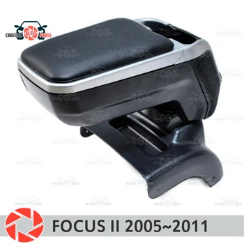 

Armrest for Ford Focus 2005~2011 car arm rest central console leather storage box ashtray accessories car styling m2