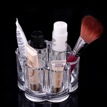 1Pcs Acrylic Crystal Makeup Cosmetic Organizer Storage Case Box Makeup Tools Container
