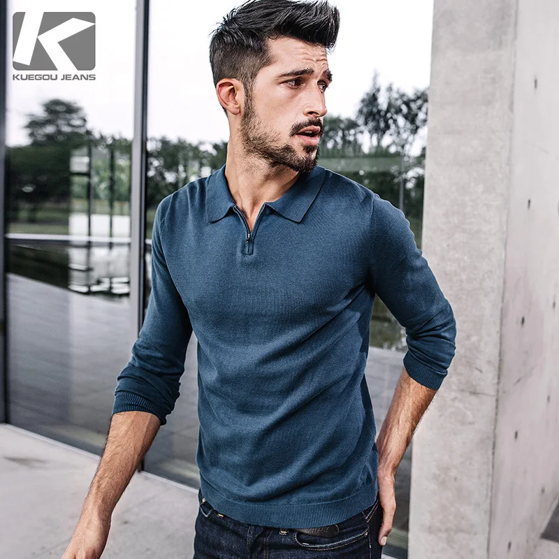Aliexpress.com : Buy KUEGOU 2017 autumn men Fashion Brand