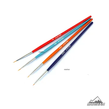 

Ustar 90026 Model Special Point Brush #00-#00000 (4pcs/set) Hobby Painting Tools Accessory