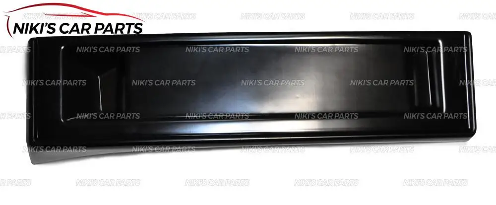 Подиум рамки номерного знака для Mitsubishi Lancer X 2007 2010 на переднем бампере АБС пластик