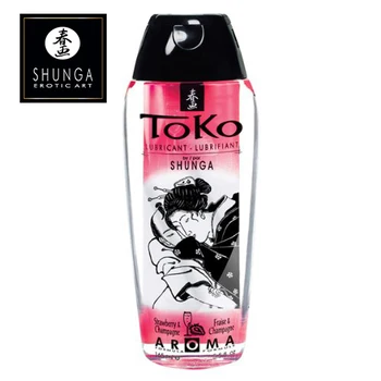 Shunga Toko Lubricant Cherry Aroma Intimate Transparent Natural Ingredients Compatible with Condoms and with Sex Toys Love 1