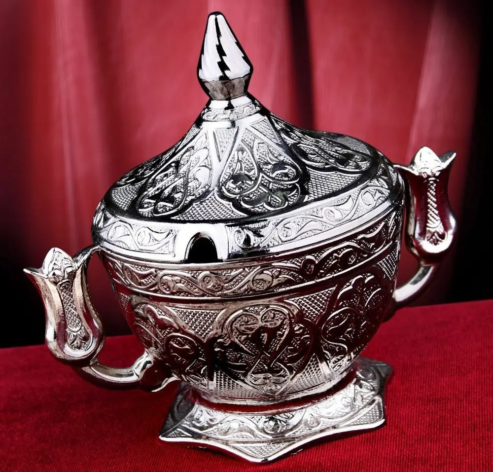 Турецкий стильный Copperplate винтажный подарок турецкий восторг сахар глубокая
