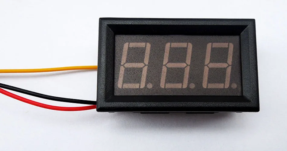 YB27 DC Digital Voltmeter DC0-300V 0-200V Three Wires DC Voltage Meters Digital Voltmeter Tester Volt Electrical Instruments (5)