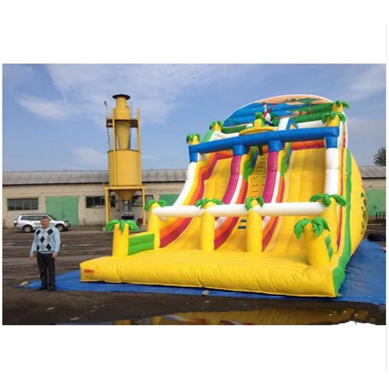 

Hot selling inflatable kids playground inflatable slide inflatable land slide