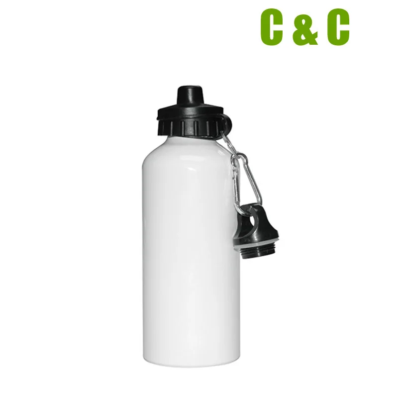 

DIY Photo Blank Sublimation mug 400ml Sublimation Sports Bottle White Without Photo Printing on it 10PCS