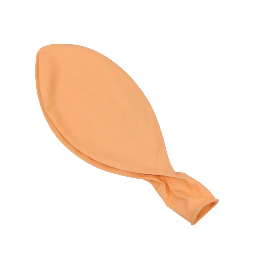 5 шт. 36 дюймов, лучшее качество, 3" латексных воздушных шаров с Круглый воздушные шары для свадьбы для вечеринки, дня рождения гелиевые декорации дети супер-шары - Цвет: Orange