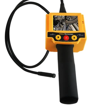 Cheap Video Inspection 10mm Camera Borescope Pipe Car Tube SnakeScope 180degree Image Rotation 2 LED Industrial Endoscope