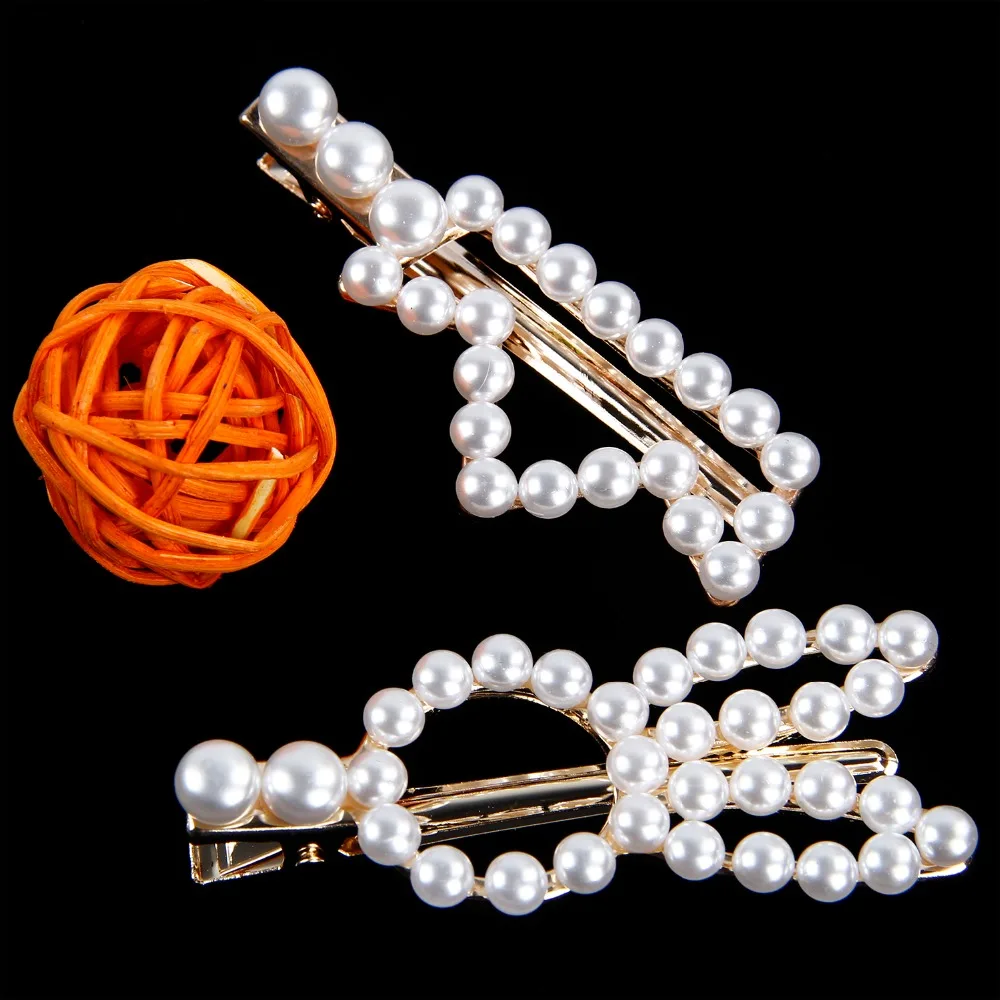 Pear Hair Clip for Women Girls Baby Stainless Steel Golden White Color 2019 Springtime New Style Hair Clips Hairpins Stools Pear Hair Clip for Women Girls Baby Stainless Steel Golden White Color 2019 Springtime New Style Hair Clips Hairpins Stools