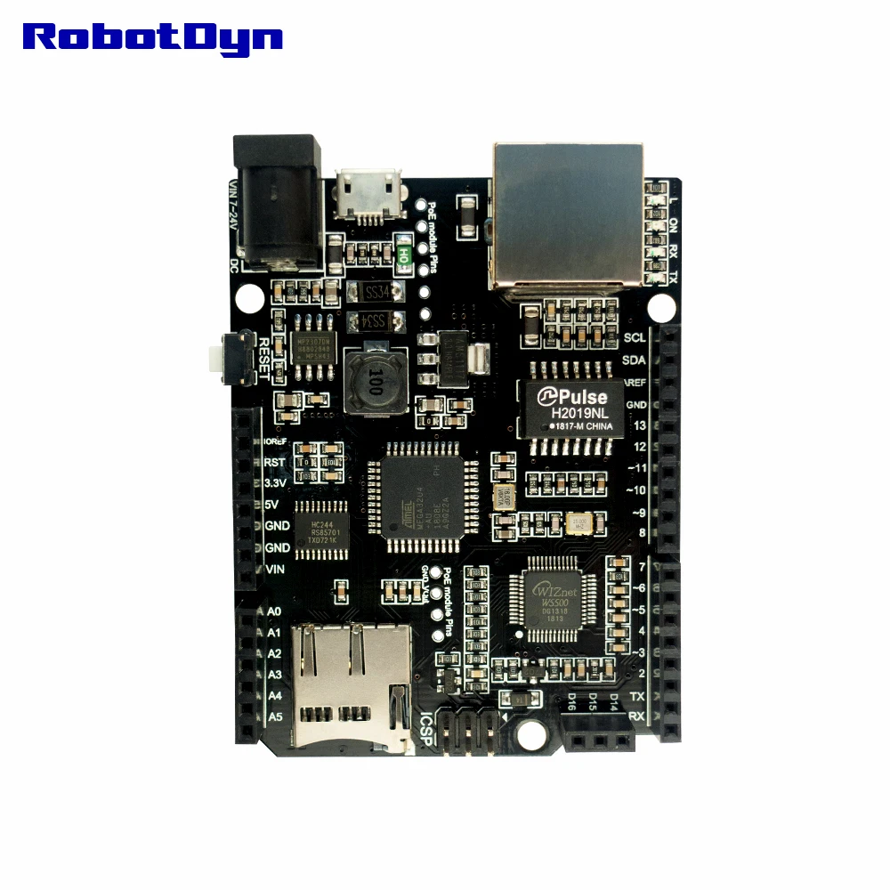 Leonardo ETH V2 с ATmega32U4& W5500 Ethernet