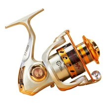 Yumoshi EF500-9000 Metallic Spinning Fishing Reel equipment Fly Wheel For Recent/Salt Water Sea Fishing Spinning Reel Carp Fishing