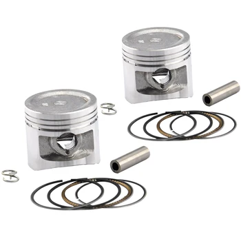 

LOPOR 2PCS Motorcycle Engine Parts Piston KIT FOR HONDA CMX250 CA250 REBEL250 1996-2016 DD250 Standard diameter size 53mm New