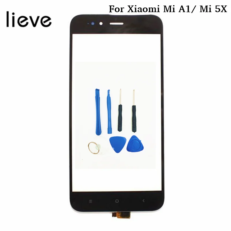 5.5'' mi a1 front glass sensor for Xiaomi MI A1MI 5X touch screen digitizer replacement sensor + free toolkit1 (1)