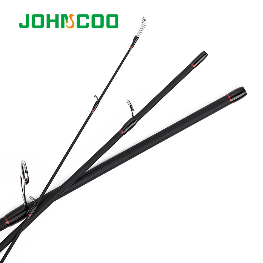 JOHNCOO SPARK быстрое действие, туристическая Удочка 2,1 м, 2,4 м, 2,7 м, 3,0 м, мощная приманка, 4 секции, углеродное спиннинговое литье, удочка