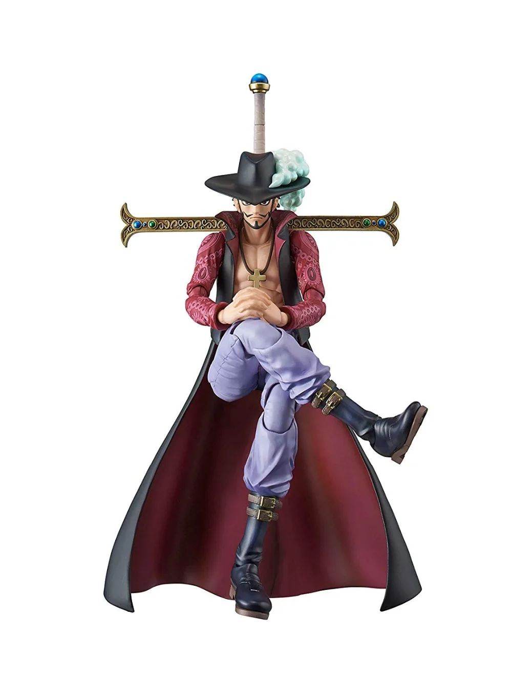 Оригинальный Megahouse одна штука Dracule Mihawk переменная экшн герой ПВХ фигурка модель