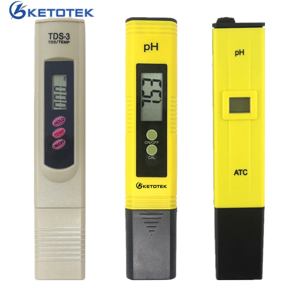 Digital Ph Meter Tester 0.01 PH Accuracy Water Quality Tester with ATC 0-14 with