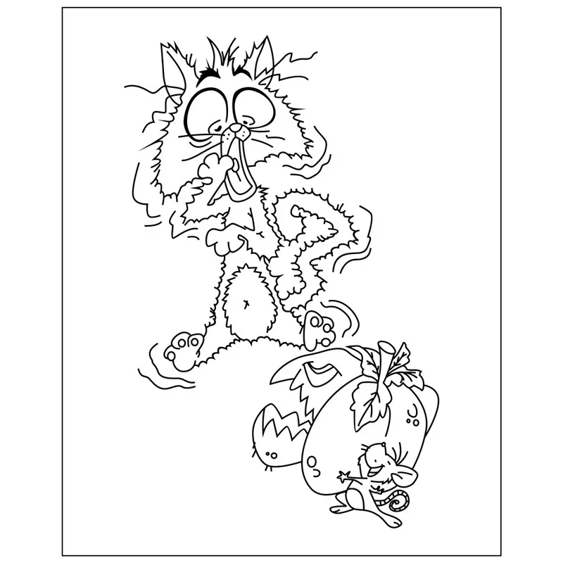 

Cat Transparent Clear Silicone Stamp/Seal for DIY scrapbooking/photo album Decorative clear stamp 6