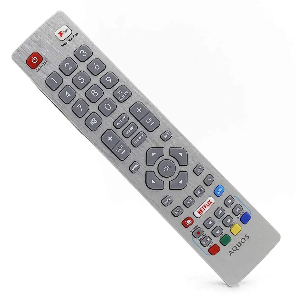 Оригинальный ИК пульт дистанционного управления для Sharp Aquos 3D Smart TV Freeview Play /