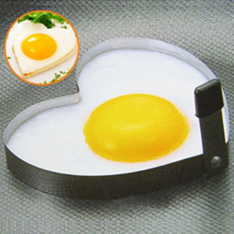 

1 PC Stainless Steel Fried Egg Mold shaper Pancake Rings Cooking tools kitchen gadgets Cooking Egg Mold Fried Egg Mold Form