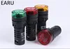 Indicateur de Signal lumineux, 1 pièce, AD16-16M, 12V, 24V, 110V, 220V, 380V, 16mm, LED rouge, Buzzer actif, rouge, vert, jaune, noir ► Photo 2/6