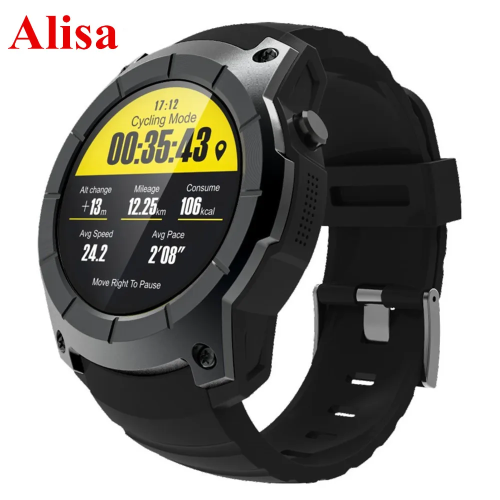 Smart Watch Men Women GPS GSM GPRS Bluetooth Heart Rate Speed Fitness Tracker Clock 2G SIM Card Smartphone PK A pple Watch